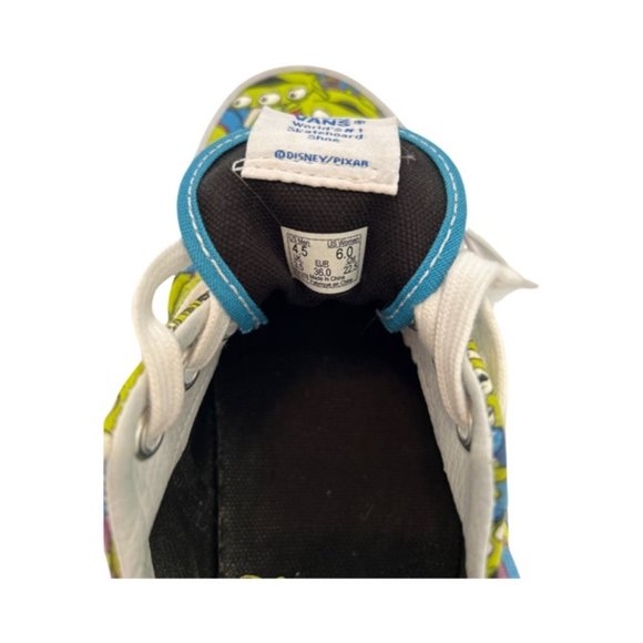 Rare Vans × Disney/Pixar Toy Story Aliens Sneakers Womens Size 6 - Picture 10 of 14